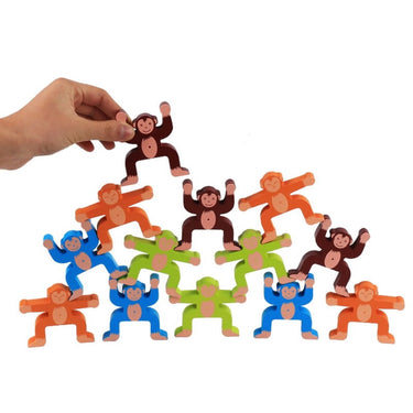 Balanzoo | Learning to cooperate playfully – Wooden Monkey Balance Game